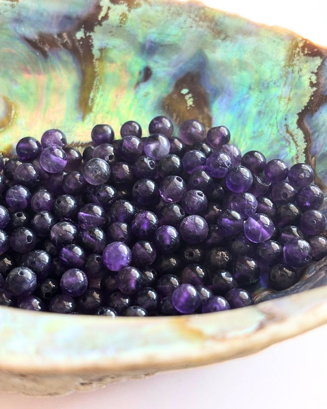 Amethyst Beads 5.5mm – 10 Pieces
