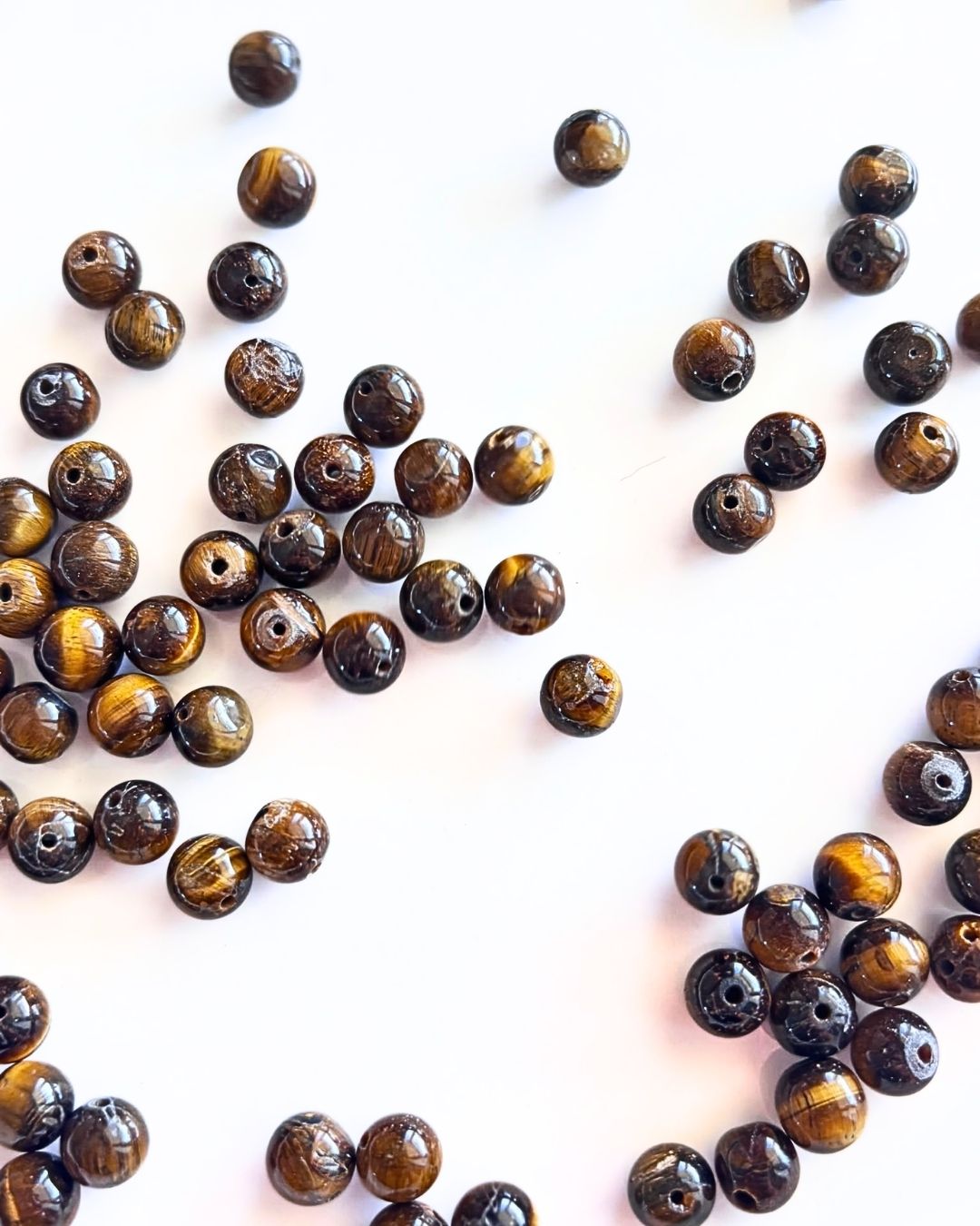 Tiger Eye Beads 8mm – 10 Pieces - Image 5