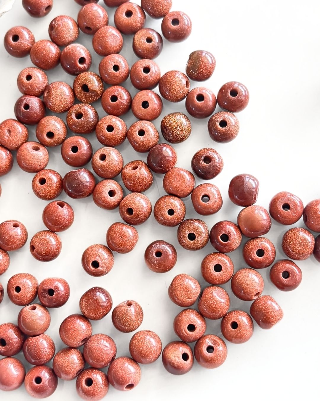 Sunstone Beads 6x7mm – 10 Pieces - Image 3