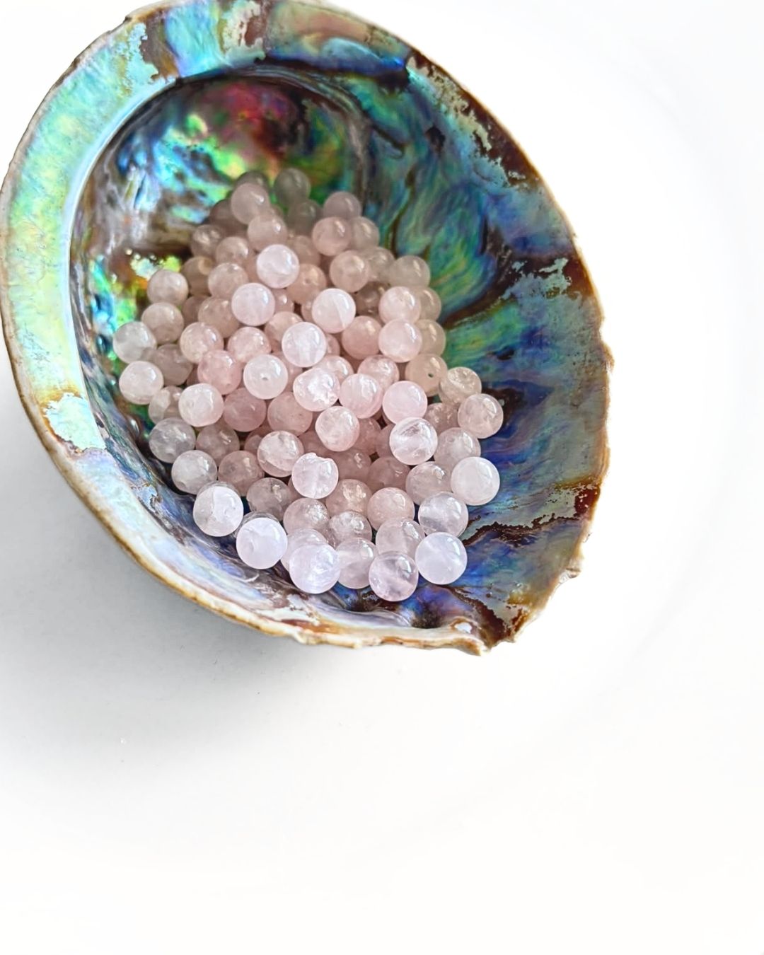 Rose Quartz Beads 8mm – 10 Pieces