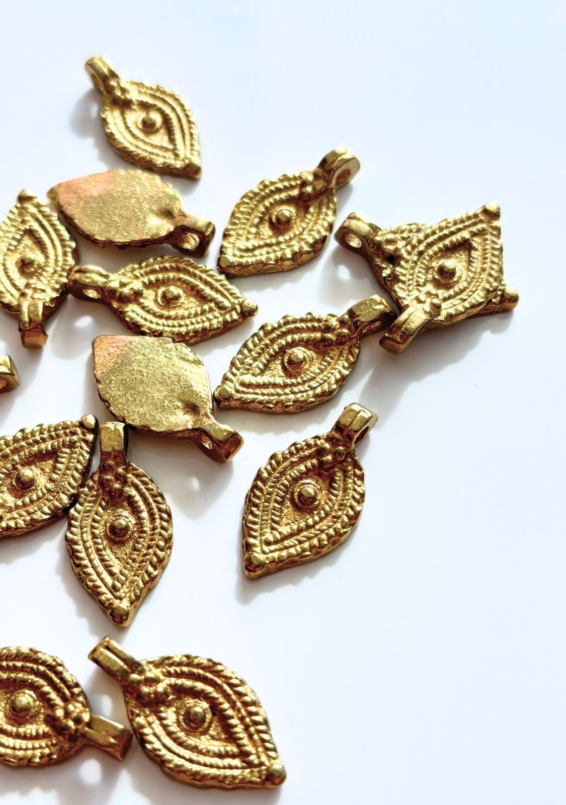 Boho Chic Brass Charms – Pack of 5 Pieces - Image 4
