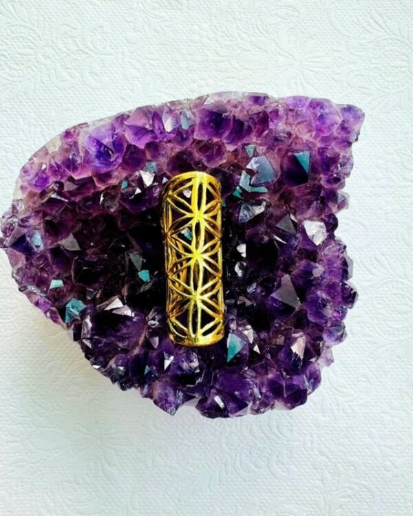 Circle of Life Brass Dreadlock Bead