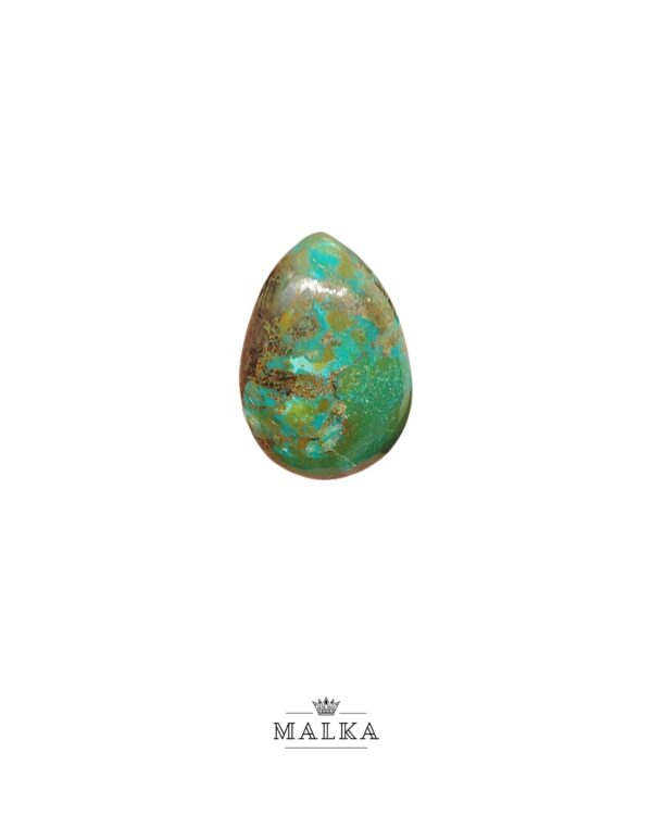 25mm Tibetan Turquoise Cabochon – Drop Shape