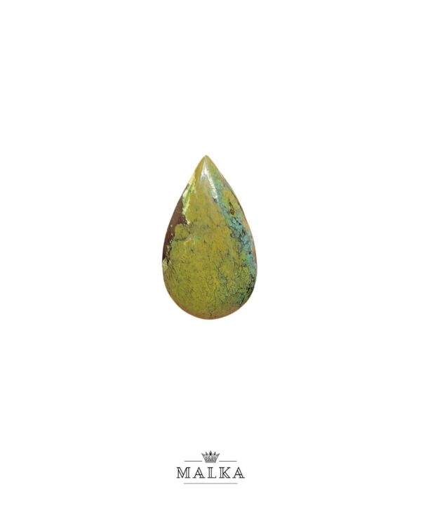 23mm Tibetan Turquoise Cabochon – Drop Shape