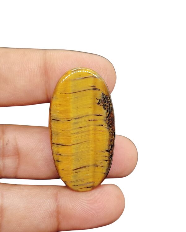43mm Tiger Eye Cabochon – Oval Shape