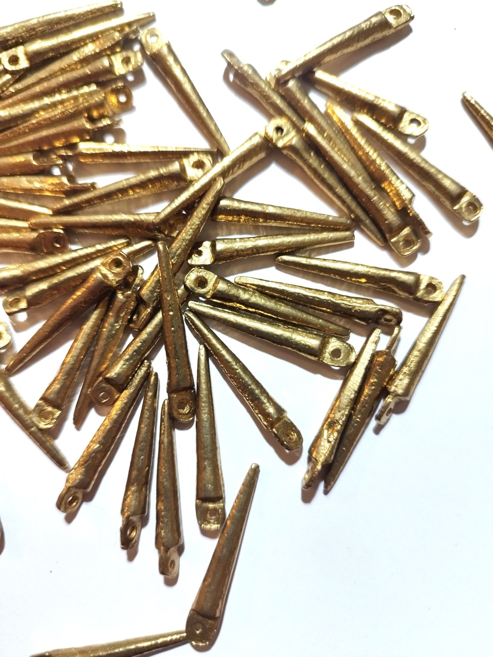 28mm Stick Brass Charms – Pack of 10 Pieces - Image 6