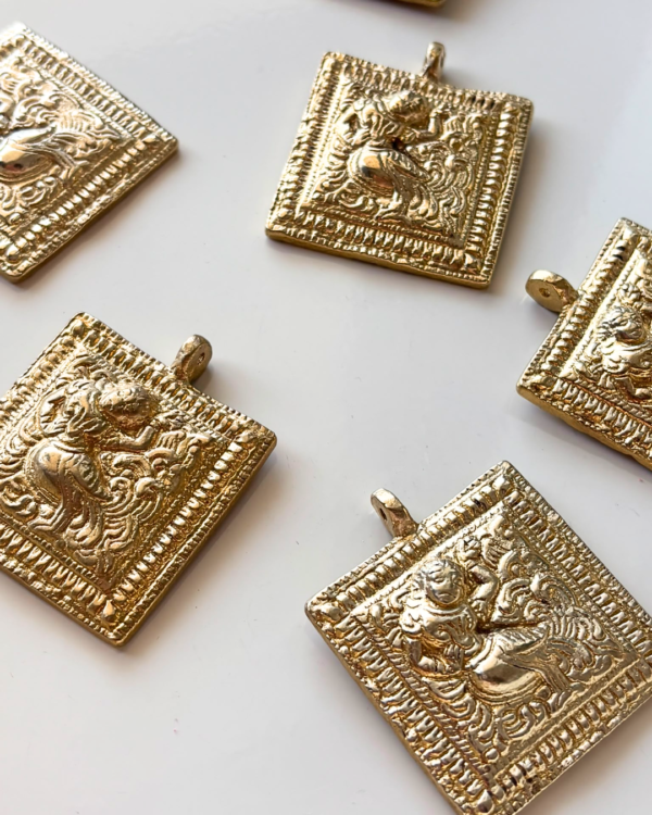 Mythical Brass Pendant