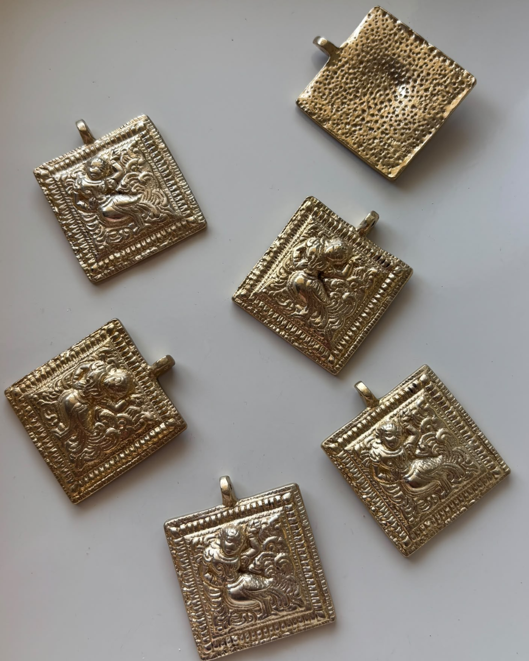 Mythical Brass Pendant - Image 3