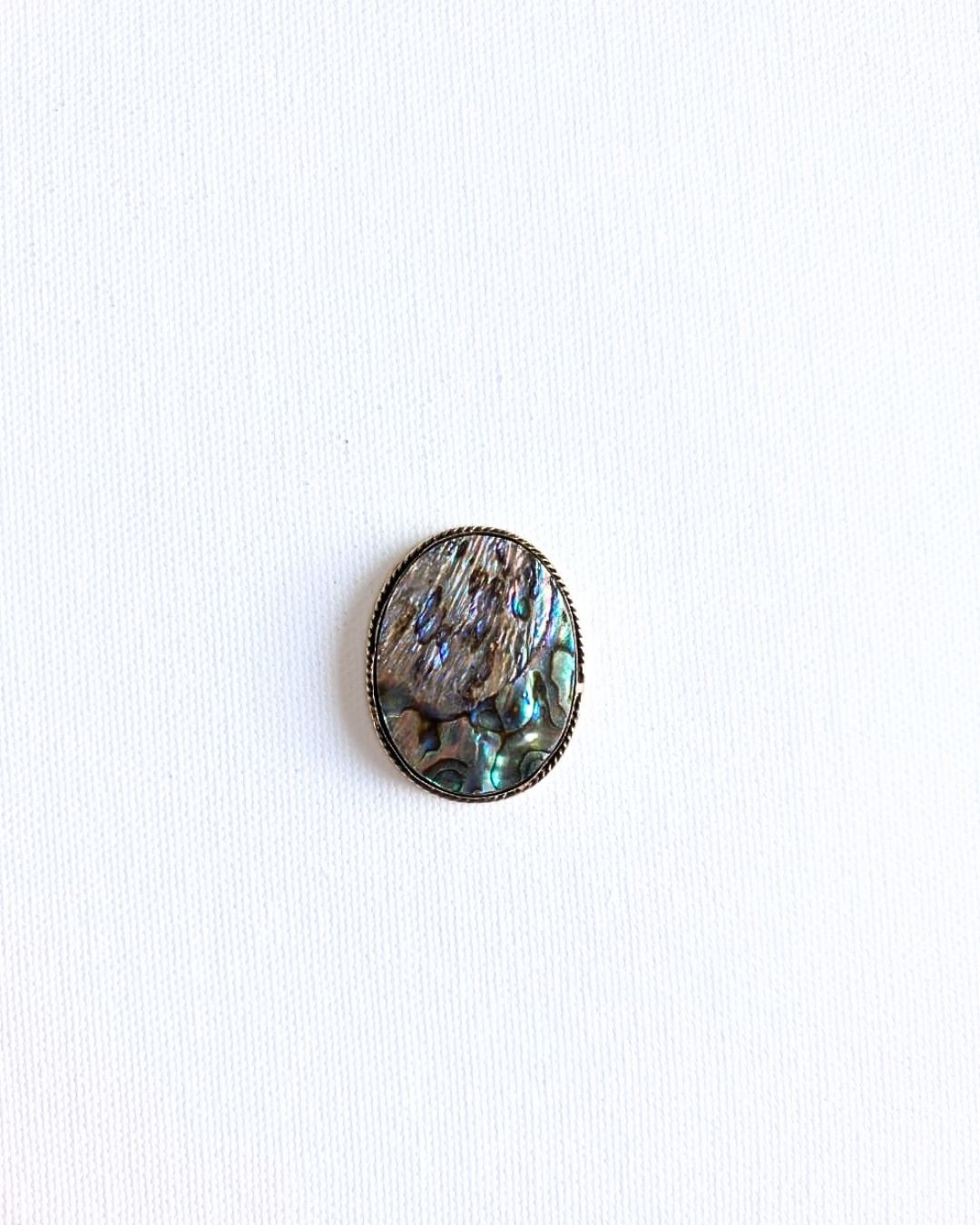 38X30mm Abalone Grooved Stone