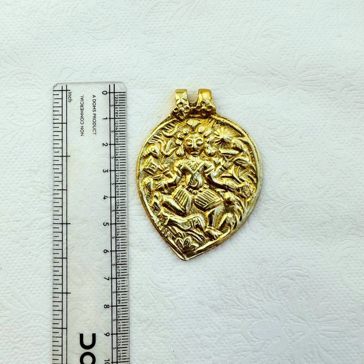 Spiritual Brass Pendant - Image 2