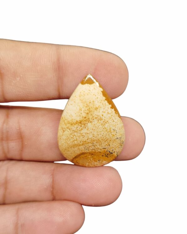 34mm Picture Jasper Cabochon – Drop Shape