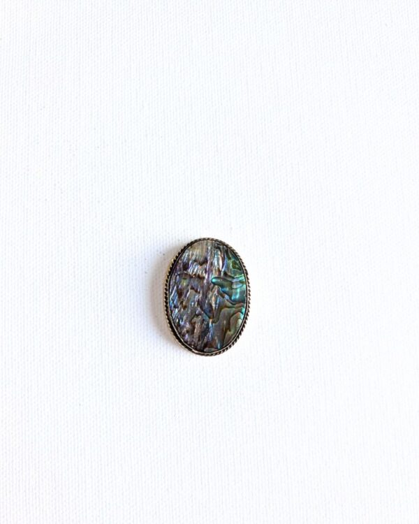 36X27mm Abalone Grooved Stone