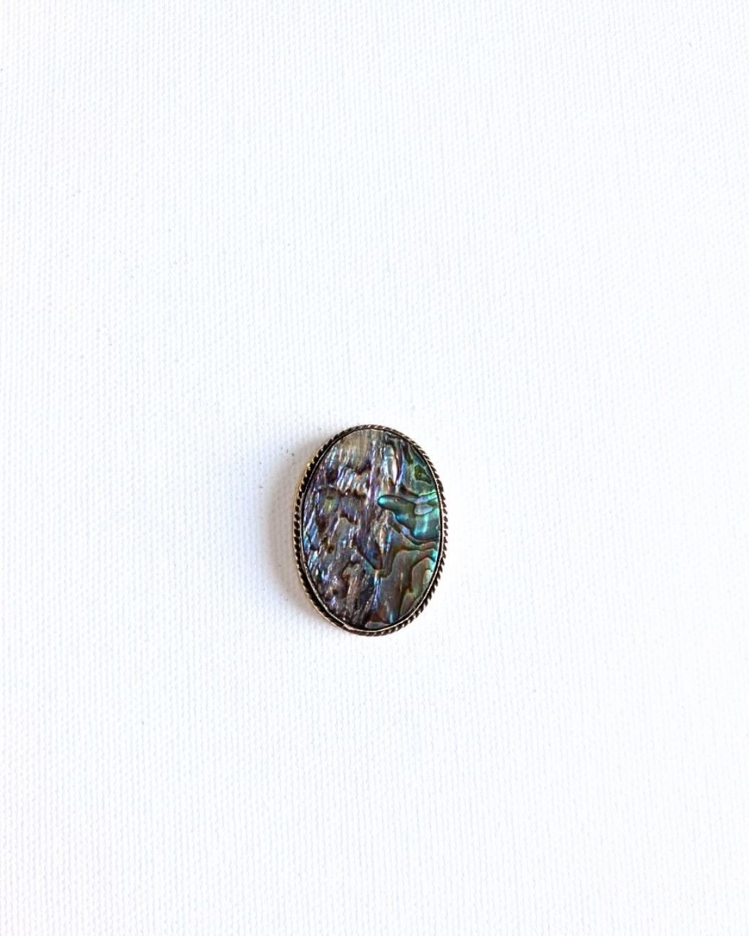 36X27mm Abalone Grooved Stone