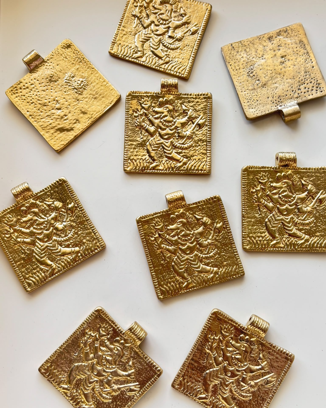 Folklore Brass Pendant - Image 4