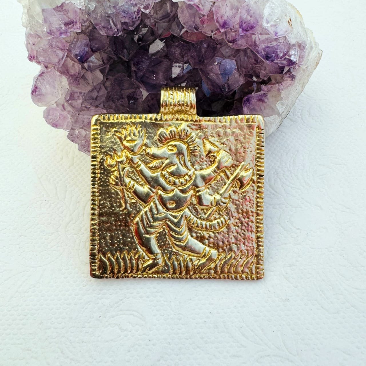 Folklore Brass Pendant - Image 5