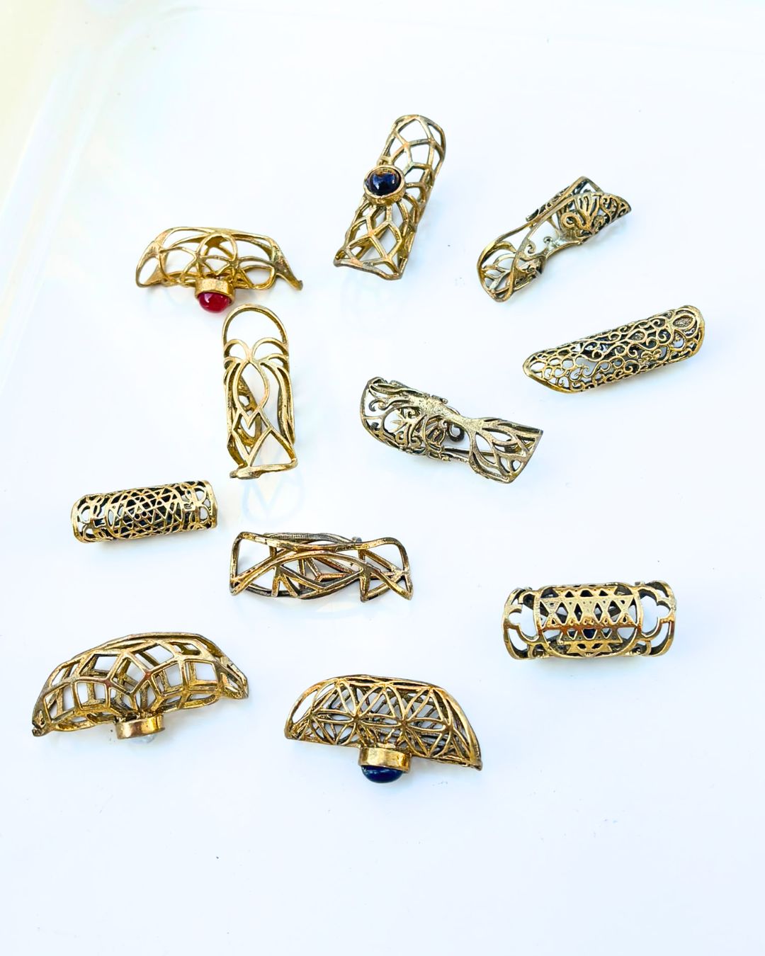 Imperfect Brass Dreadlock Jewelry — No Selection - Image 2