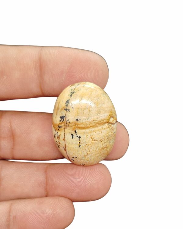 32mm Picture Jasper Cabochon – Oval Shape