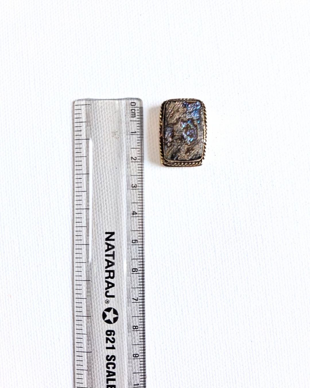23X17mm Abalone Grooved Stone - Image 2