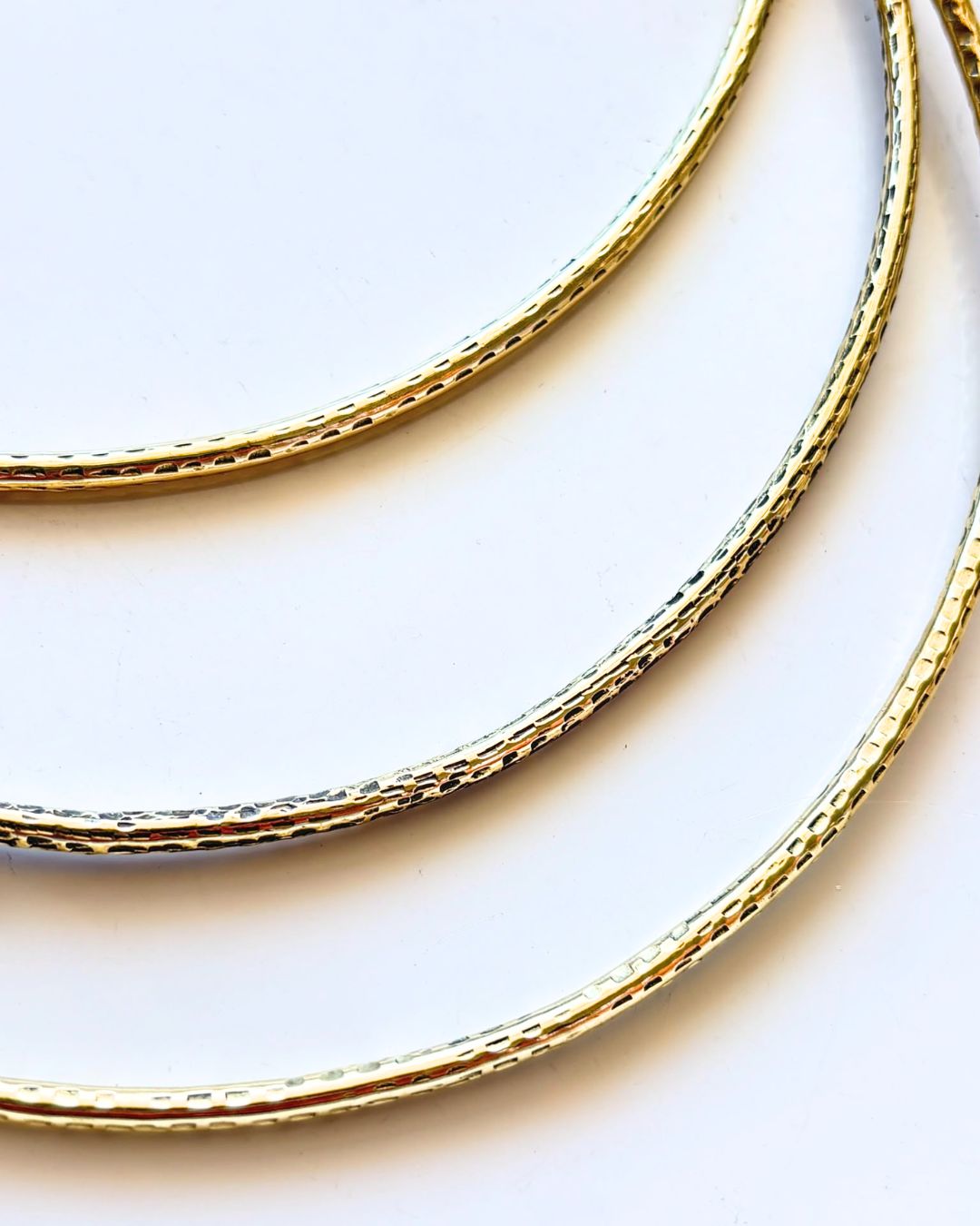 Circular Silhouette Brass Choker - Image 4