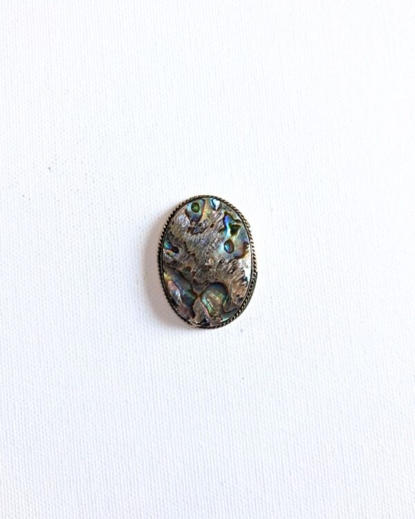 40X30mm Abalone Grooved Stone