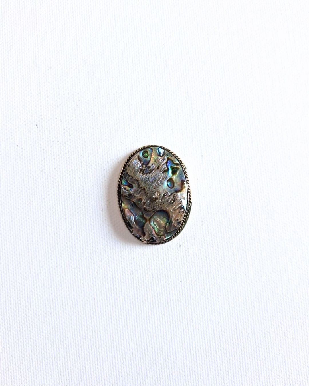 40X30mm Abalone Grooved Stone