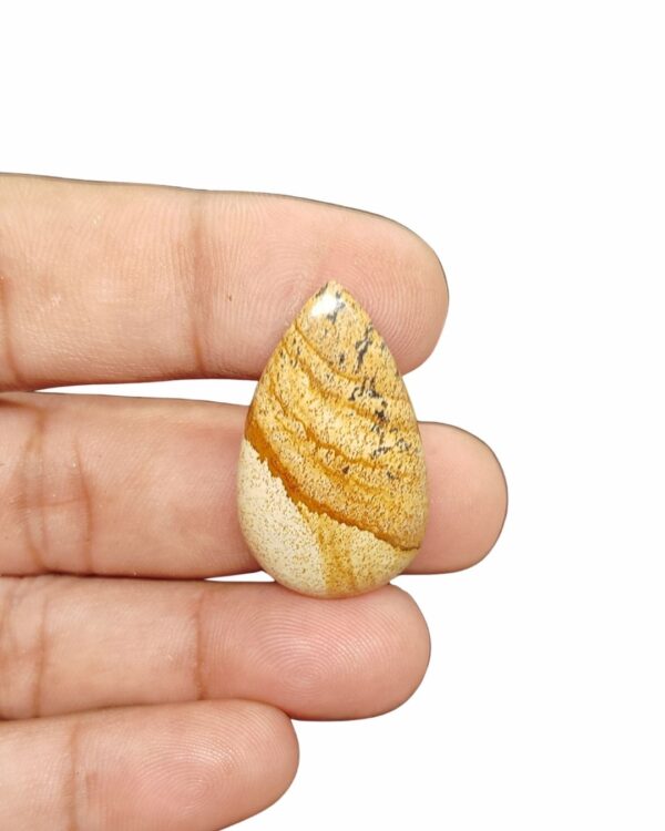 35mm Picture Jasper Cabochon – Drop Shape