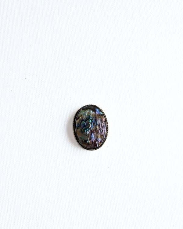 31X24mm Abalone Grooved Stone