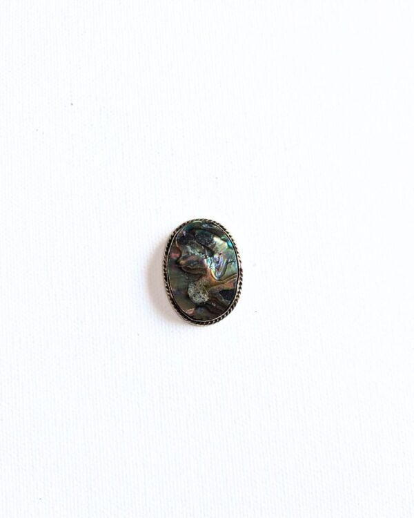 32X22mm Abalone Grooved Stone