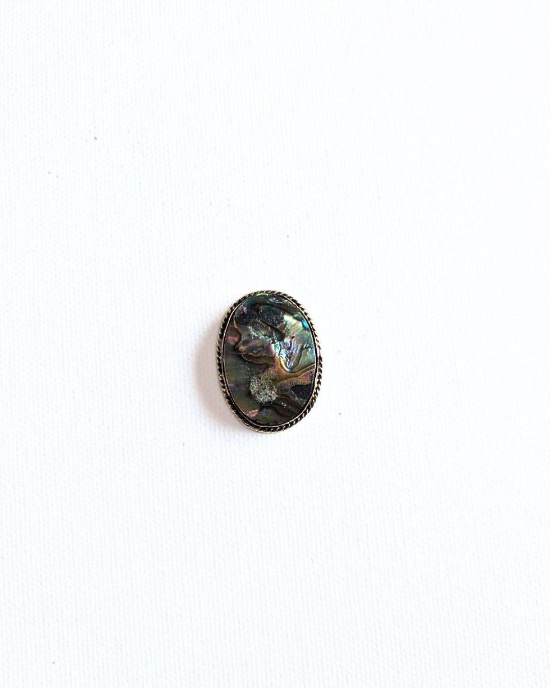 32X22mm Abalone Grooved Stone
