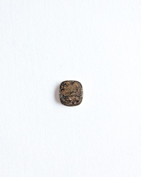 24X22mm Abalone Grooved Stone