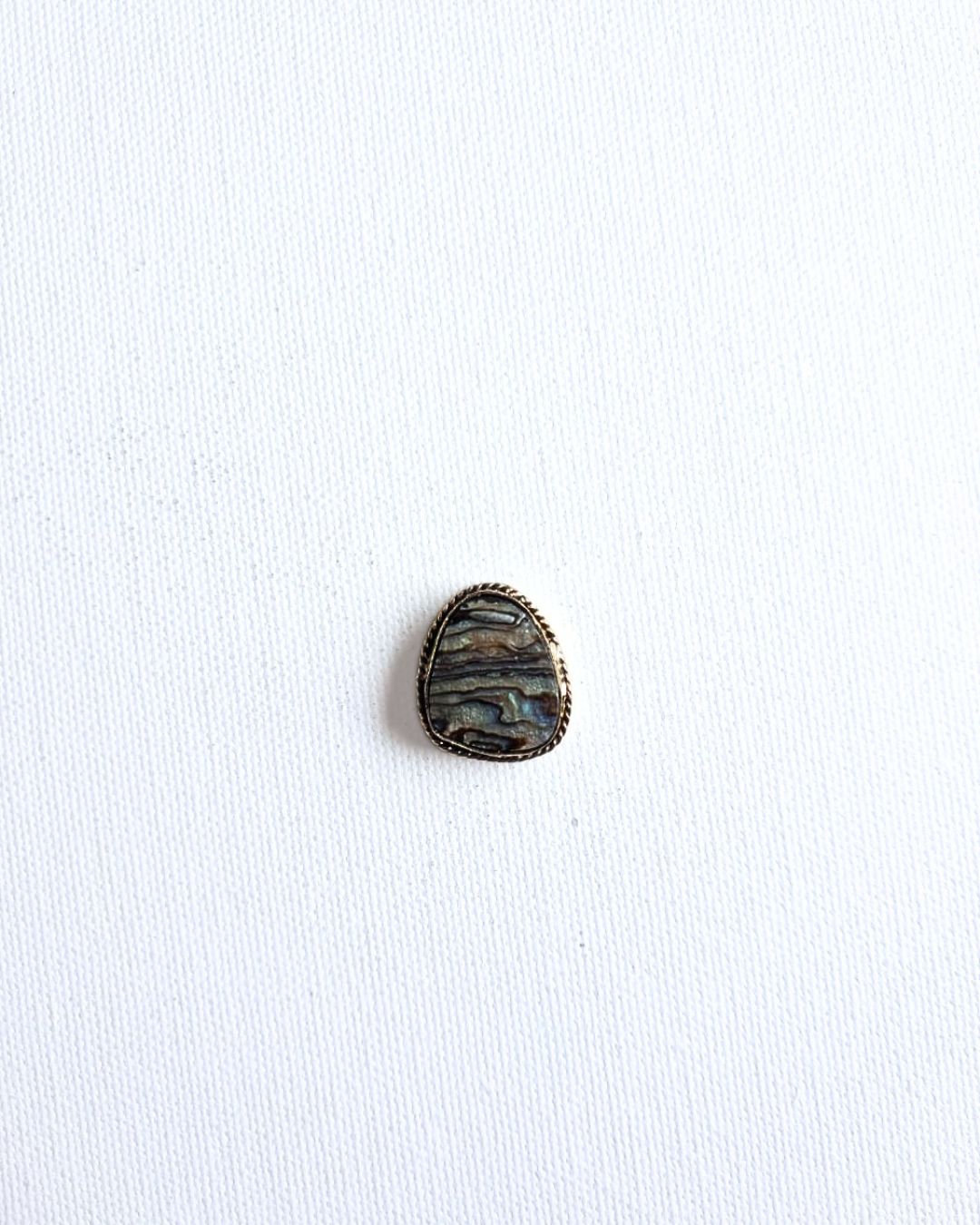 22X19mm Abalone Grooved Stone