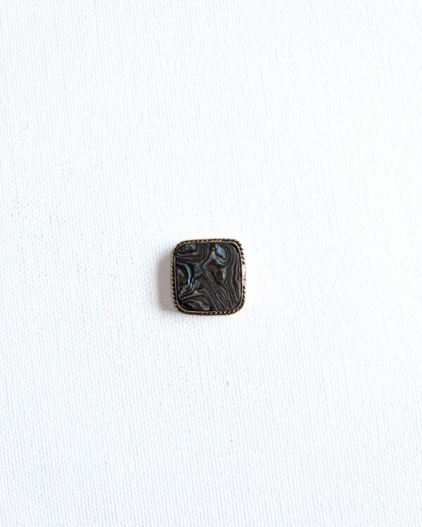 21X20mm Abalone Grooved Stone