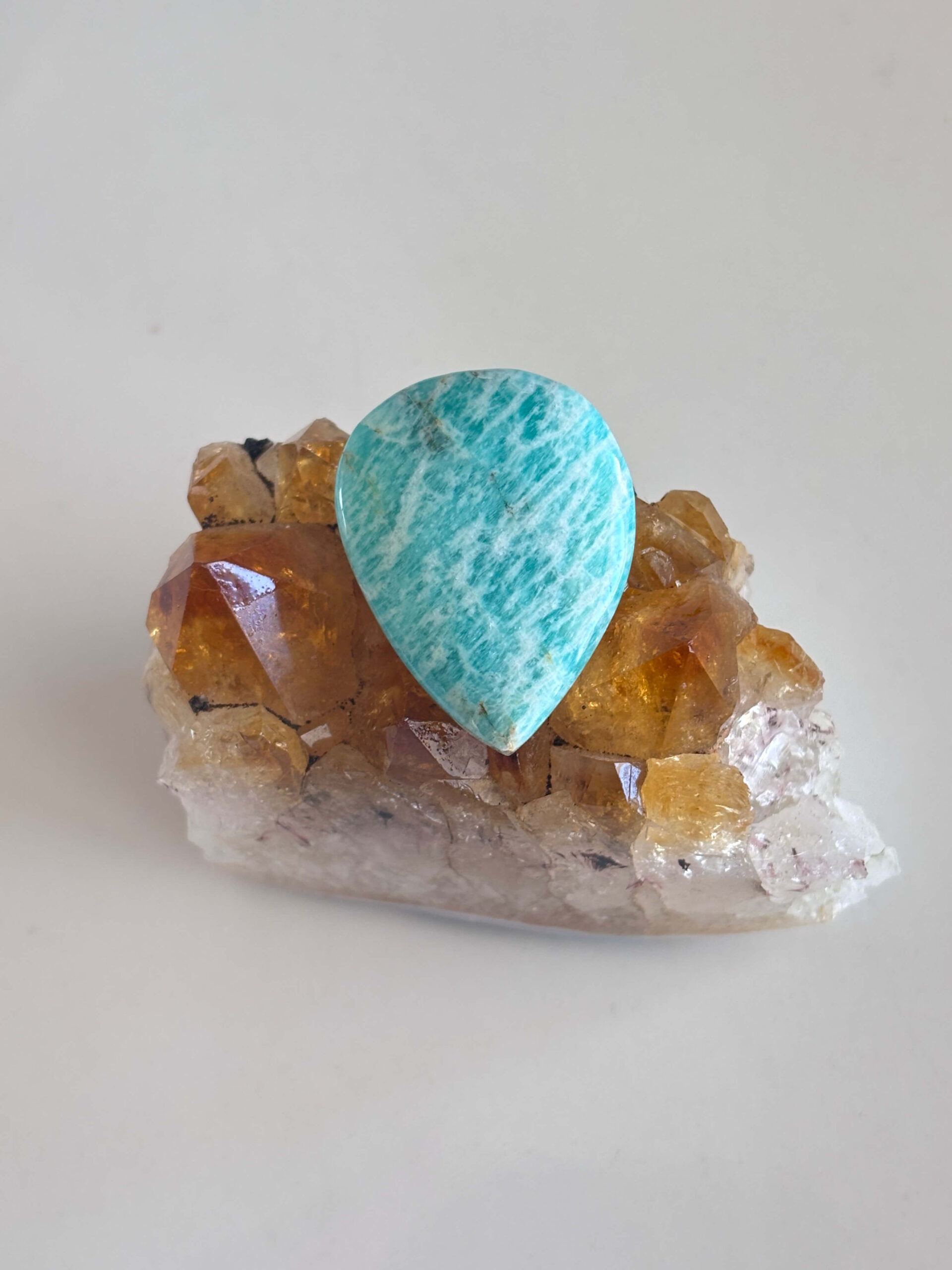 30mm Amazonite Cabochon for Handcrafted Accessories