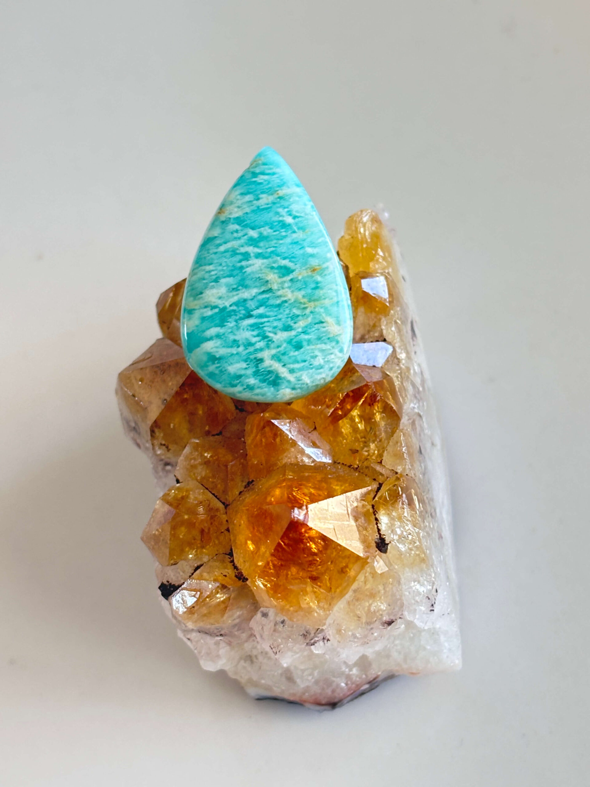 29mm Amazonite Gemstone Cabochon for Jewelry Making