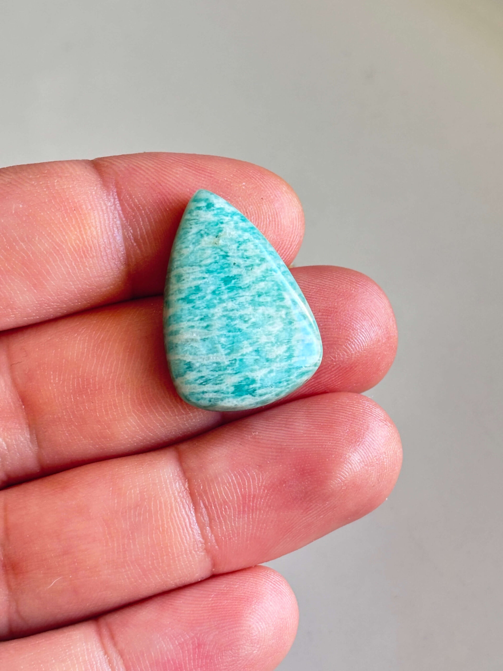 29mm Amazonite Cabochon for Creative Jewelry Designs - Image 2