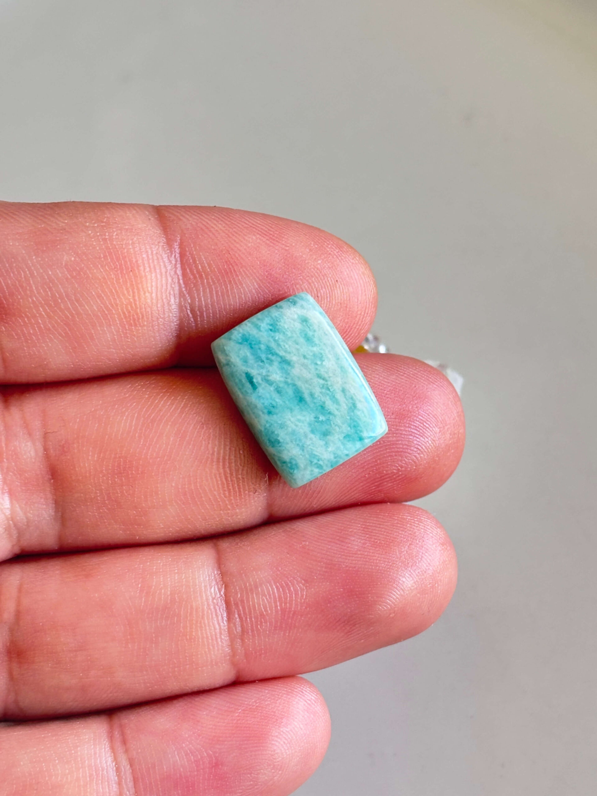 20mm Amazonite Cabochon for Handcrafted Accessories - Image 2