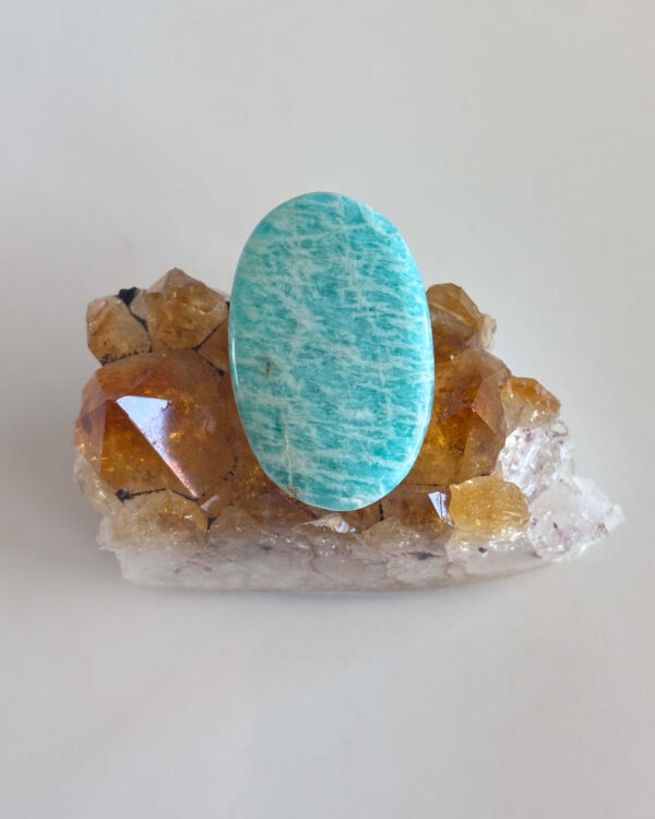 35mm Amazonite Gemstone Cabochon for Jewelry Making