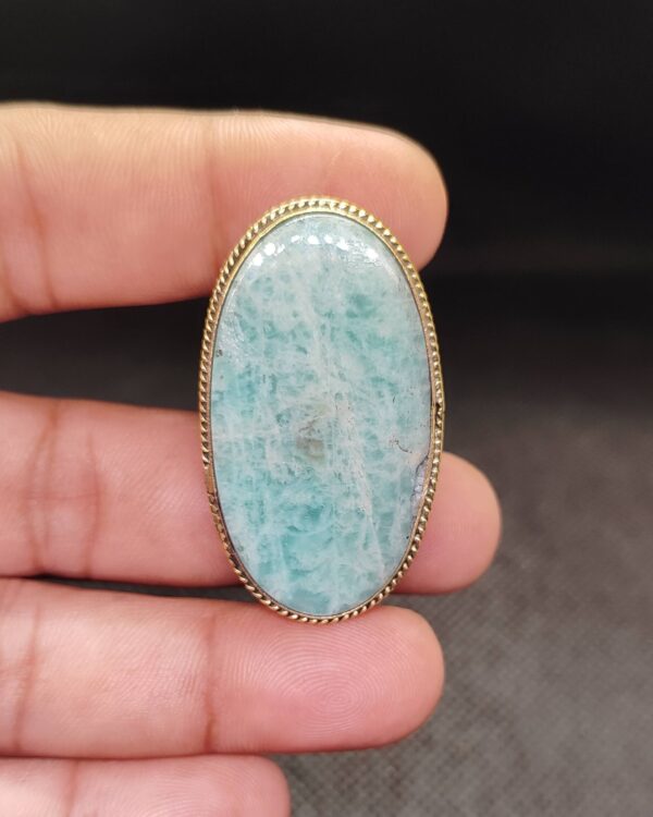 43mm Natural Amazonite Jewelry Stone