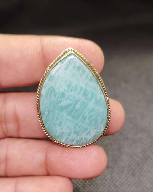 40mm One of a Kind Amazonite Stone