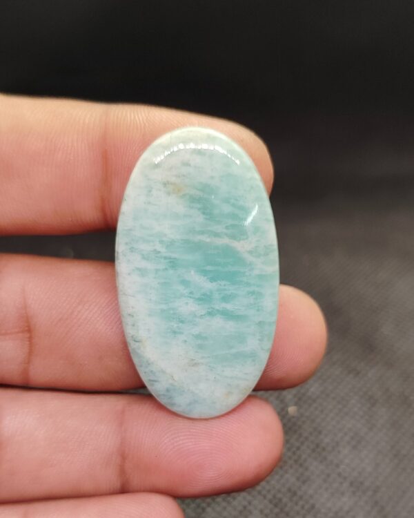 43mm Amazonite Gemstone Cabochon