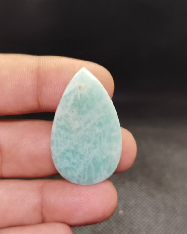 38mm Amazonite Cabochon Bead Stone