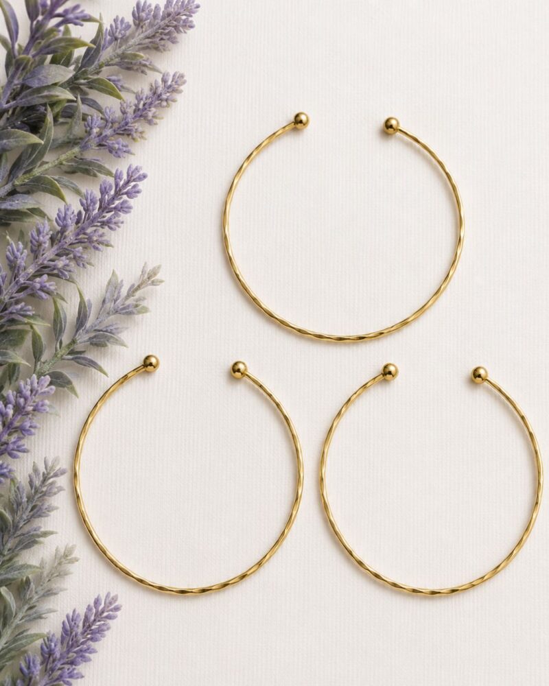 Ethnic Slim Finish Brass Choker - Image 3