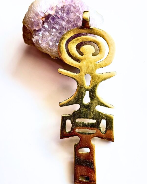 Spiritual Brass Pendant