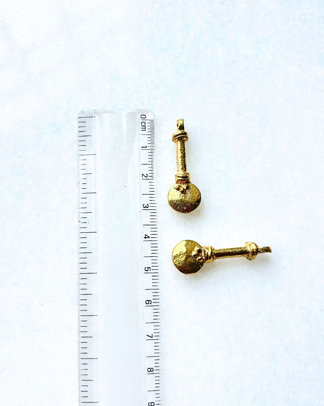 Rattle Brass Charms – Single Piece - Image 3