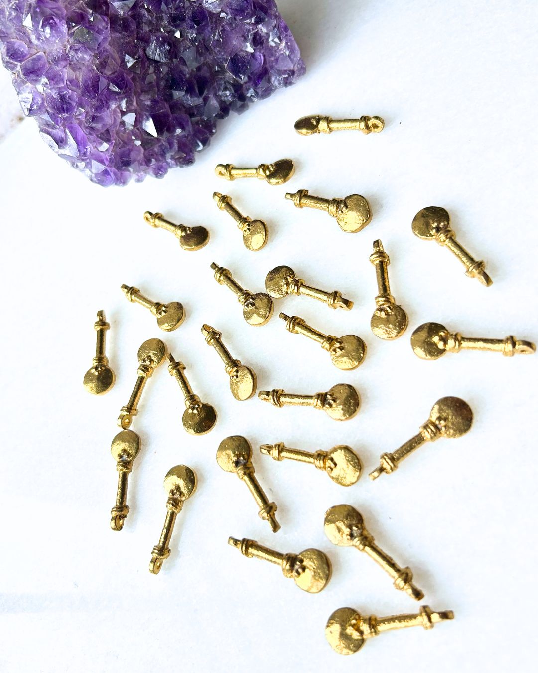 Rattle Brass Charms – Single Piece - Image 2