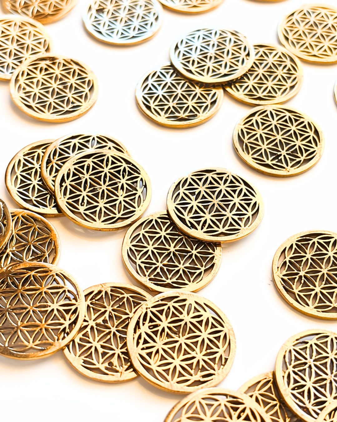 24MM Circle of Life Brass Charm - Image 2