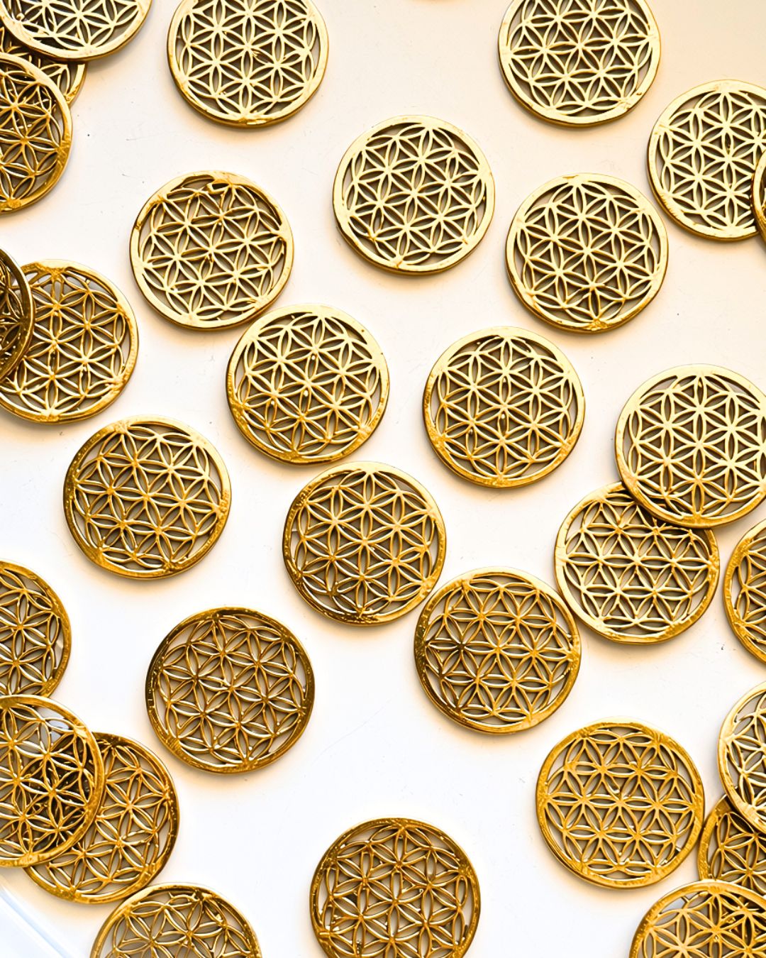24MM Circle of Life Brass Charm