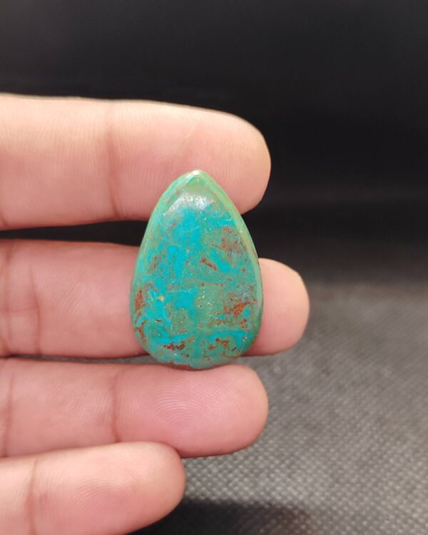 33mm Chrysocolla Stone for Jewelry Designers
