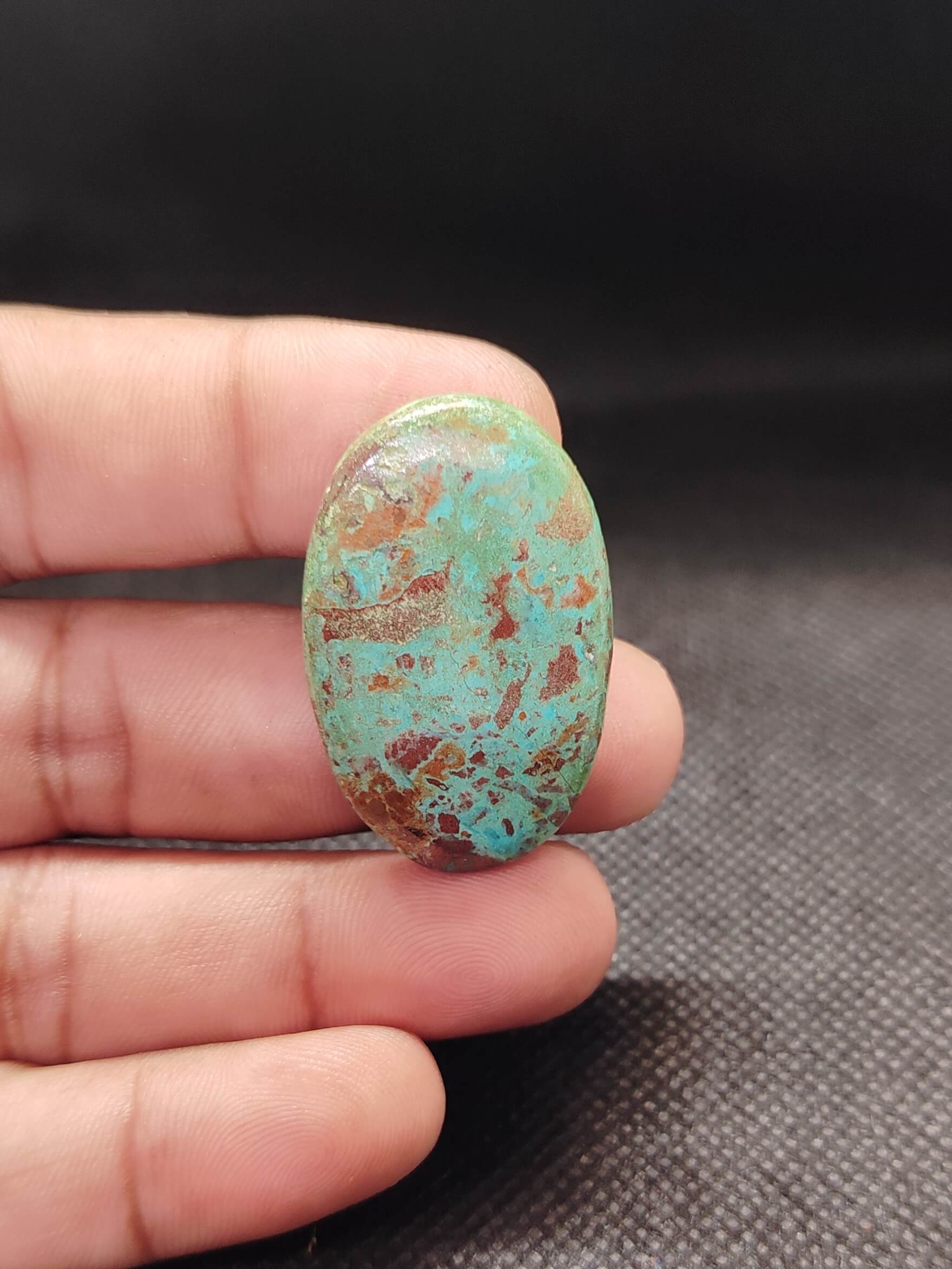 38mm Chrysocolla Collector Stone