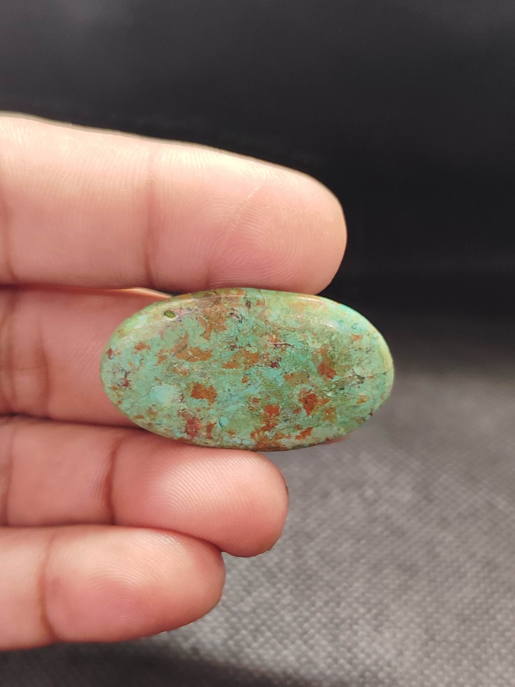 39mm Chrysocolla Collector Cabochon - Image 2